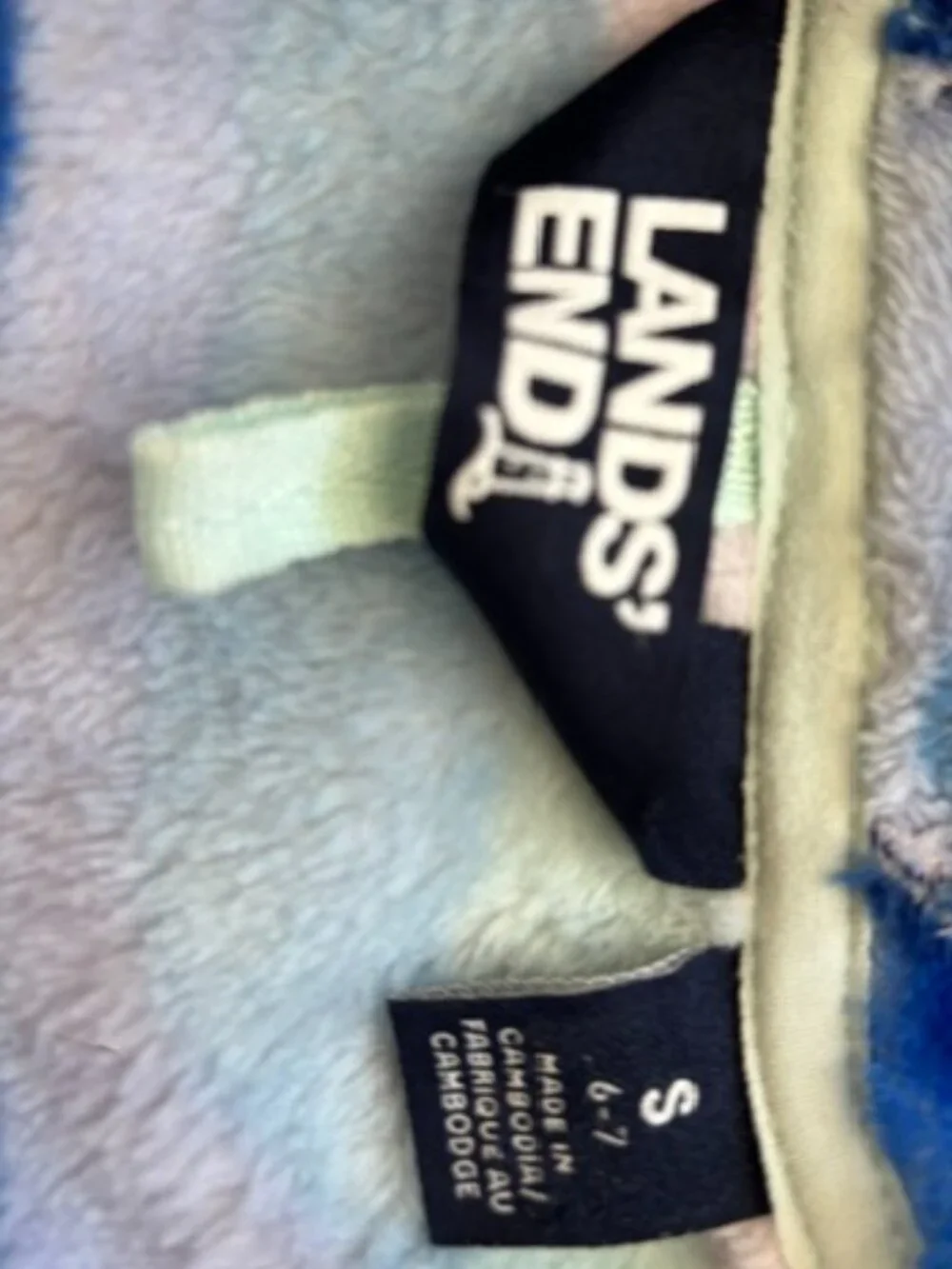 Lands' End Zipper Fleece